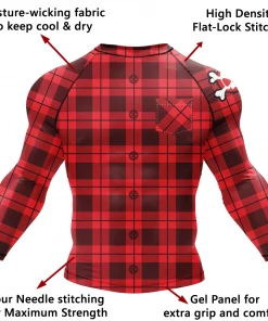 XMARTIAL Lumberjack Rash Guard