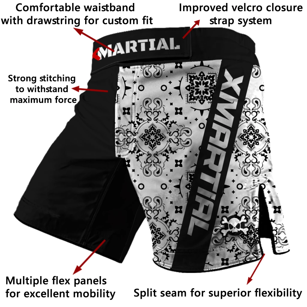 XMARTIAL Mandala Hybrid BJJ/MMA Shorts 4 XMARTIAL Mandala Hybrid BJJ/MMA Shorts