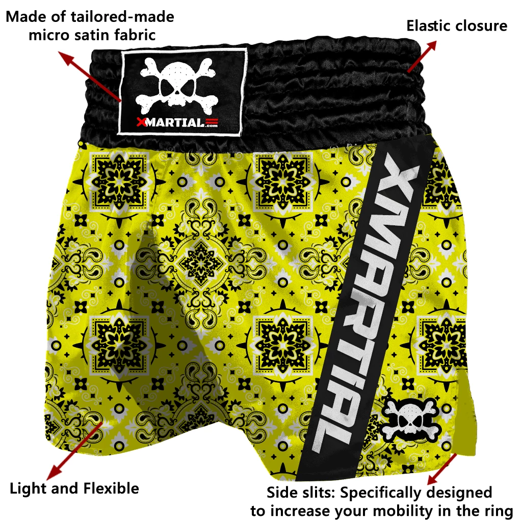 XMARTIAL Mandala Muay Thai Shorts 9 XMARTIAL Mandala Muay Thai Shorts