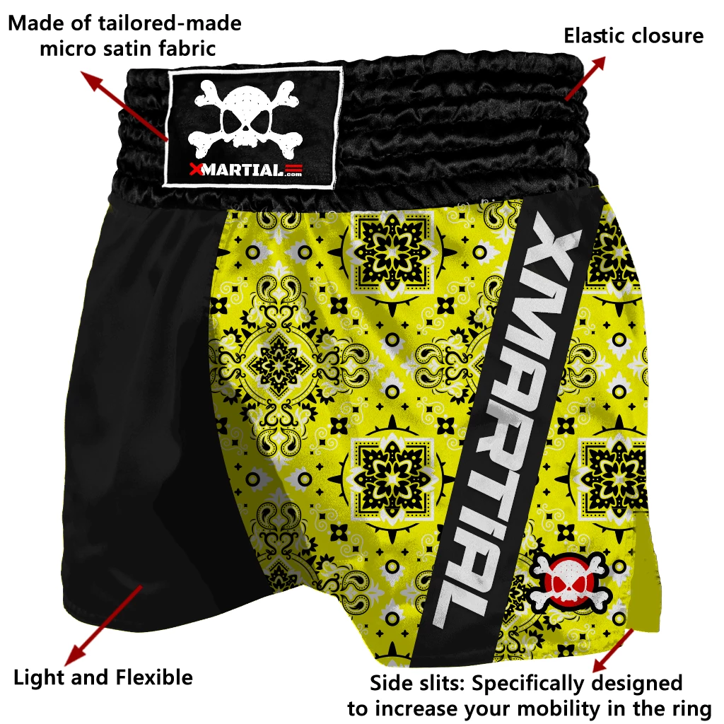 XMARTIAL Mandala Muay Thai Shorts 12 XMARTIAL Mandala Muay Thai Shorts