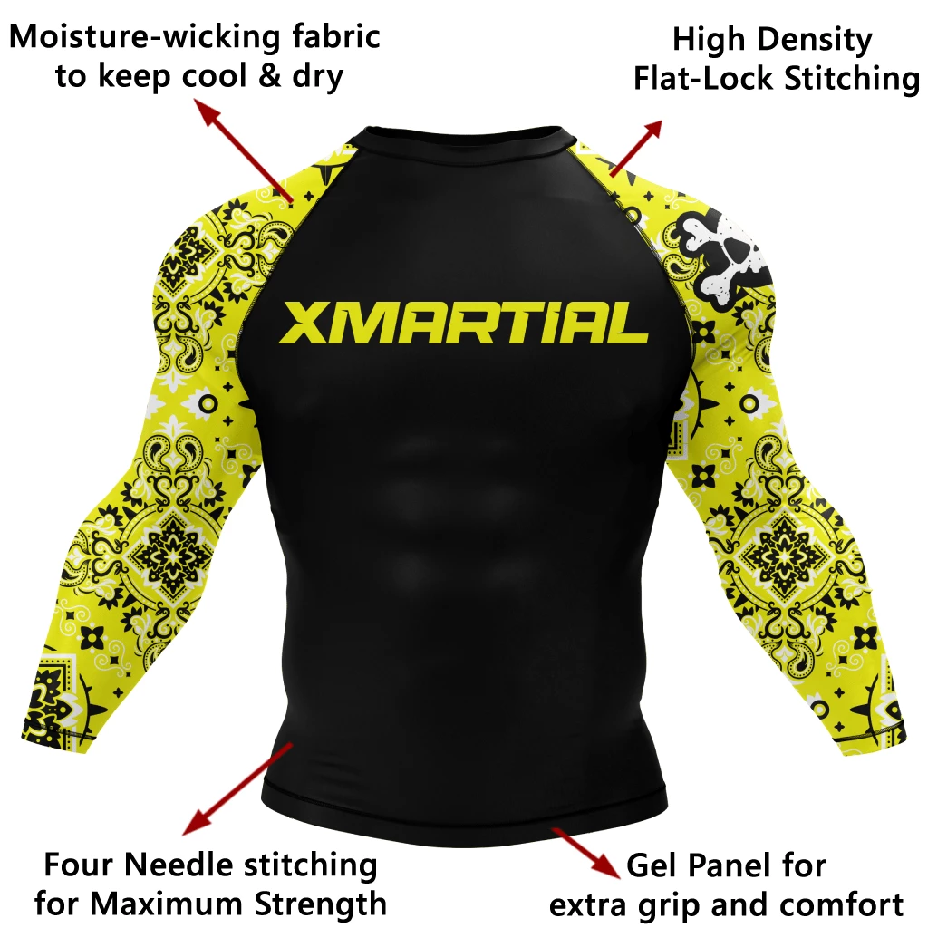 XMARTIAL Mandala Rash Guard 6 XMARTIAL Mandala Rash Guard