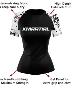 XMARTIAL Rash Guards Mandala Women's Rash Guard 13 XMARTIAL Rash Guards Mandala Women's Rash Guard