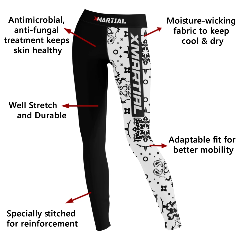 XMARTIAL Mandala Women’s Spats 4 XMARTIAL Mandala Women’s Spats