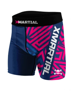 XMARTIAL Maze BJJ/MMA Compression Shorts