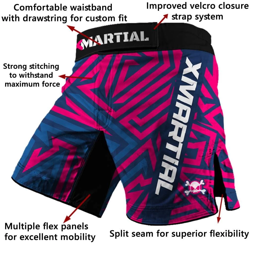 XMARTIAL Maze Hybrid BJJ/MMA Shorts 4 XMARTIAL Maze Hybrid BJJ/MMA Shorts