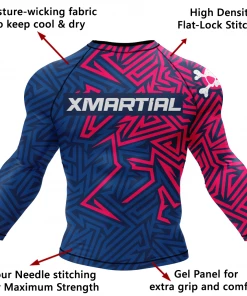XMARTIAL Maze Rash Guard 12 XMARTIAL Maze Rash Guard