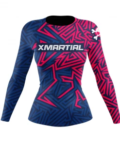 XMARTIAL Maze Women's Rash Guard Rash Guards