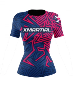 XMARTIAL Maze Women's Rash Guard Rash Guards