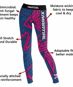XMARTIAL Maze Women’s Spats Compression Pants