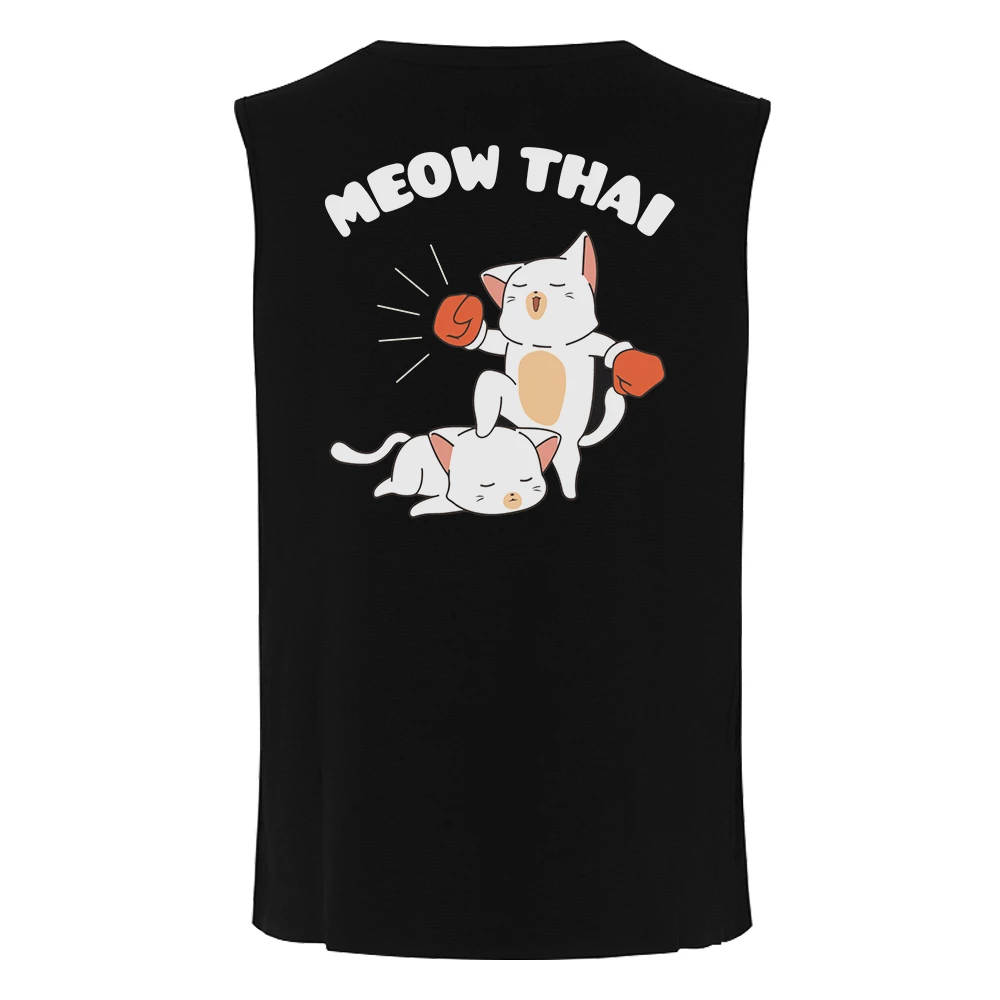 XMARTIAL Streetwear & Athletics Meow Thai Tank Top 4 XMARTIAL Streetwear & Athletics Meow Thai Tank Top