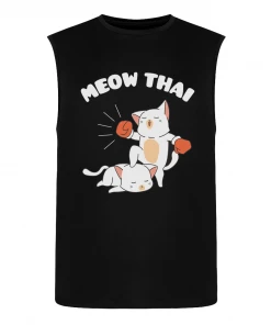 XMARTIAL Streetwear & Athletics Meow Thai Tank Top