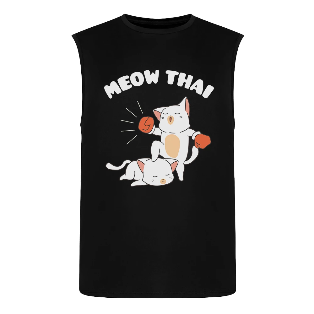 XMARTIAL Streetwear & Athletics Meow Thai Tank Top 3 XMARTIAL Streetwear & Athletics Meow Thai Tank Top