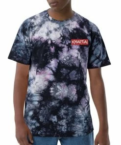 XMARTIAL Milky Way Oversized Tie-Dye T-Shirt