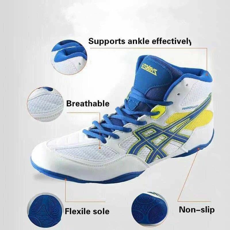 XMARTIAL MMA Training Wrestling Shoes BJJ Gear 6 XMARTIAL MMA Training Wrestling Shoes BJJ Gear