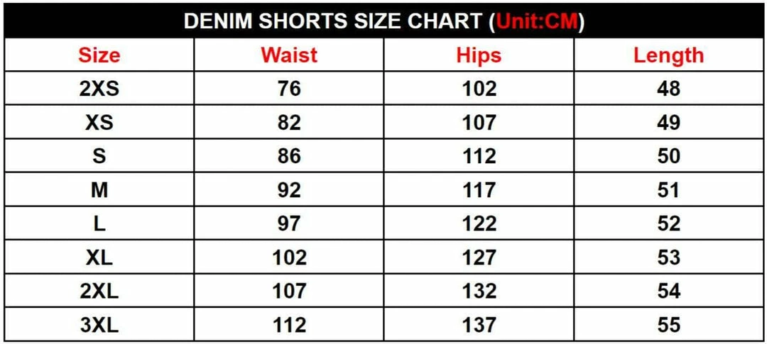 XMARTIAL Streetwear & Athletics Modern Denim Shorts 5 XMARTIAL Streetwear & Athletics Modern Denim Shorts