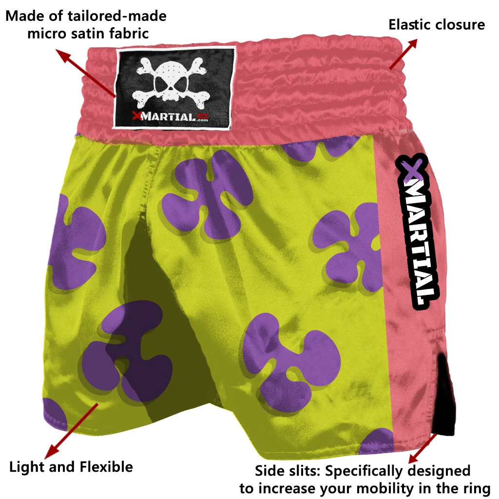 XMARTIAL Mr. Starr Muay Thai Shorts MMA Shorts 4 XMARTIAL Mr. Starr Muay Thai Shorts MMA Shorts