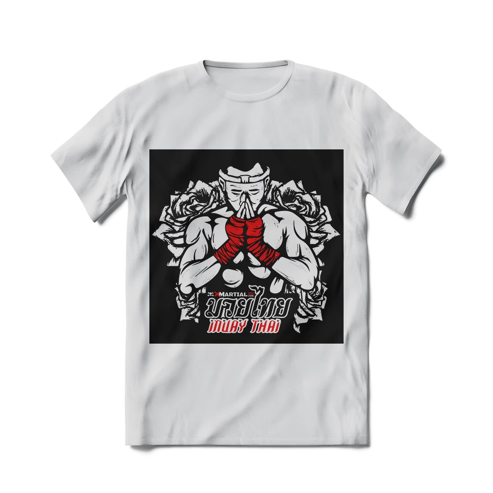 XMARTIAL Wai Kru Muay Thai T-Shirt Streetwear & Athletics 3 XMARTIAL Wai Kru Muay Thai T-Shirt Streetwear & Athletics