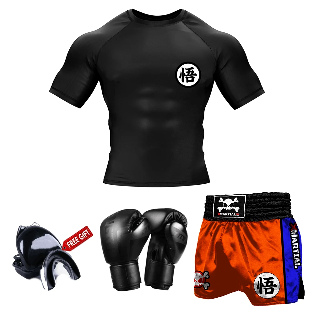 XMARTIAL Goku Black Muay Thai Gear BJJ Bundles (Best Deals) 4 XMARTIAL Goku Black Muay Thai Gear BJJ Bundles (Best Deals)