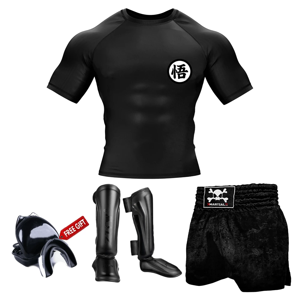 XMARTIAL Goku Black Muay Thai Gear BJJ Bundles (Best Deals) 10 XMARTIAL Goku Black Muay Thai Gear BJJ Bundles (Best Deals)