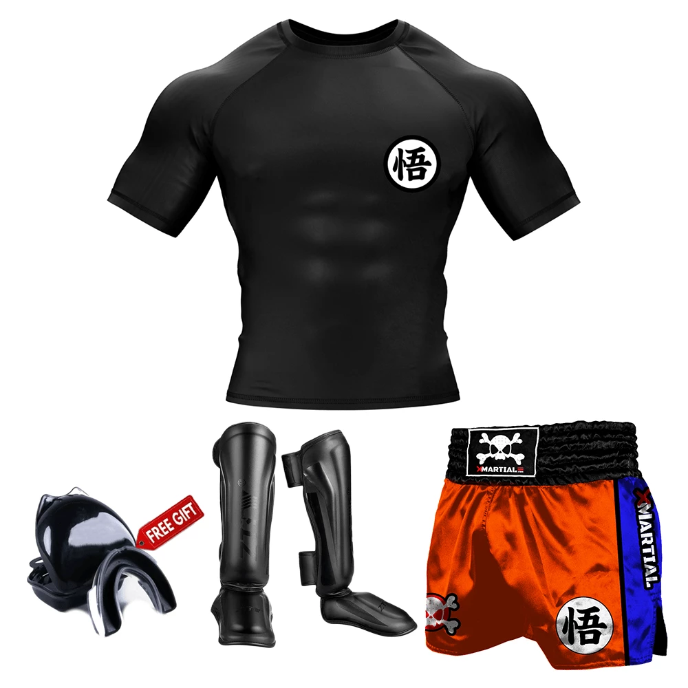 XMARTIAL Goku Black Muay Thai Gear BJJ Bundles (Best Deals) 6 XMARTIAL Goku Black Muay Thai Gear BJJ Bundles (Best Deals)