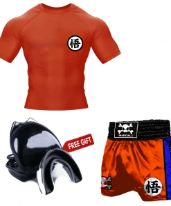 XMARTIAL Goku Orange Muay Thai Gear BJJ Bundles (Best Deals)