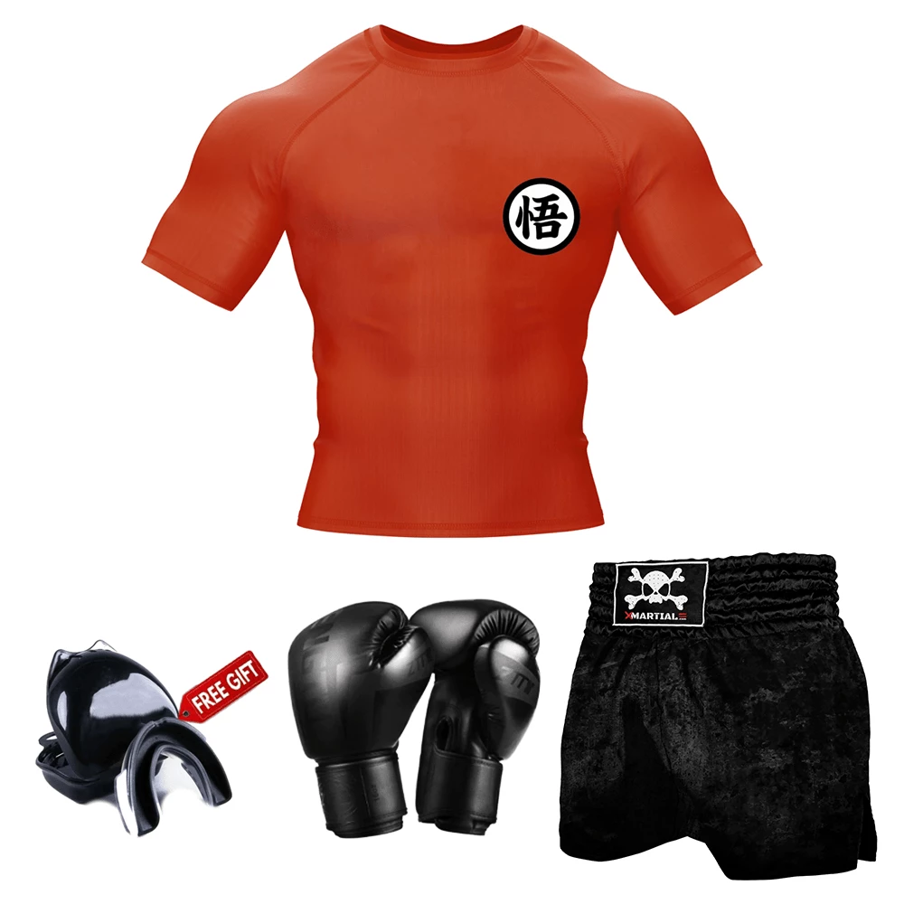 XMARTIAL Goku Orange Muay Thai Gear BJJ Bundles (Best Deals) 8 XMARTIAL Goku Orange Muay Thai Gear BJJ Bundles (Best Deals)