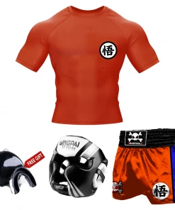XMARTIAL Goku Orange Muay Thai Gear BJJ Bundles (Best Deals) 16 XMARTIAL Goku Orange Muay Thai Gear BJJ Bundles (Best Deals)