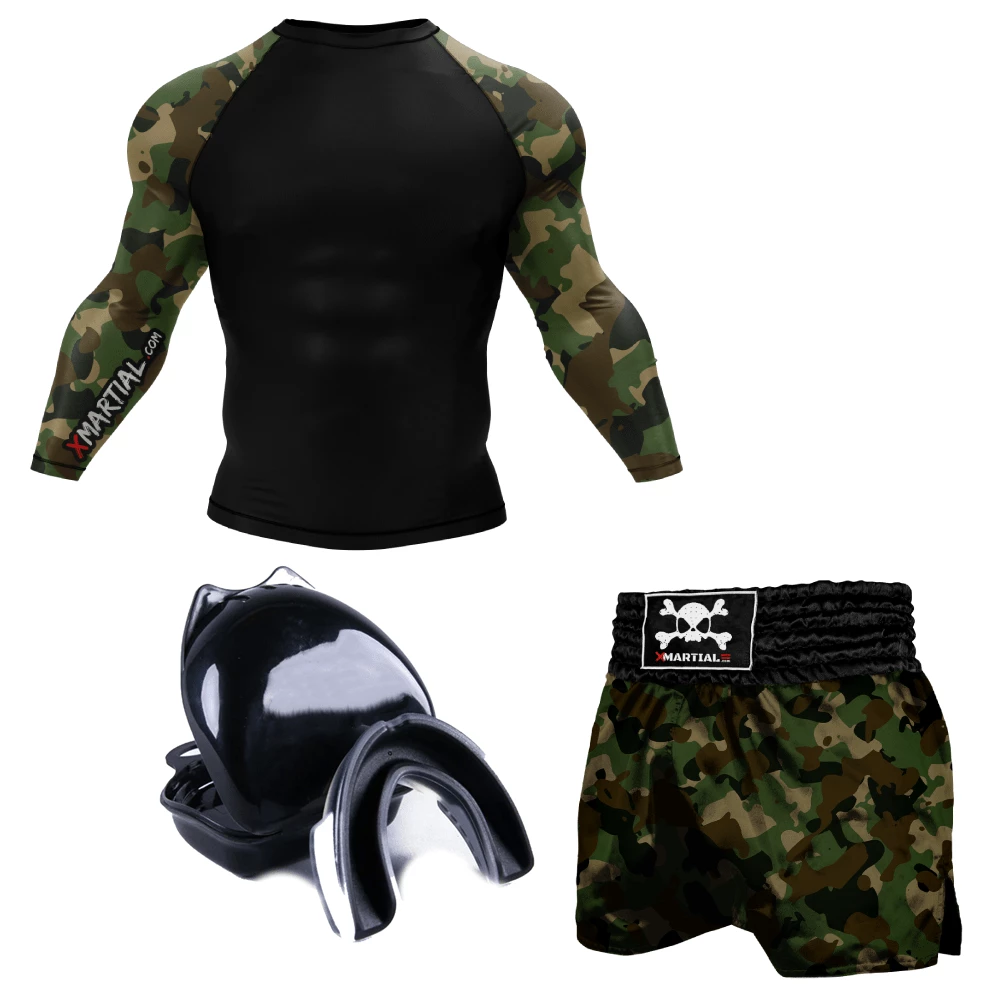 XMARTIAL BJJ Bundles (Best Deals) Muay Thai Training Bundle With Mouth Guard 6 XMARTIAL BJJ Bundles (Best Deals) Muay Thai Training Bundle With Mouth Guard