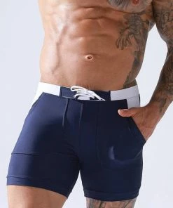 XMARTIAL Navy Motion Gym Shorts