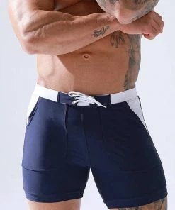 XMARTIAL Navy Motion Gym Shorts