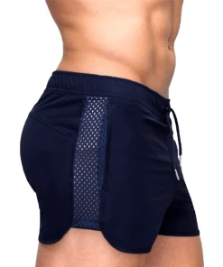 XMARTIAL Less Than $35 Navy Bodybuilder Shorts