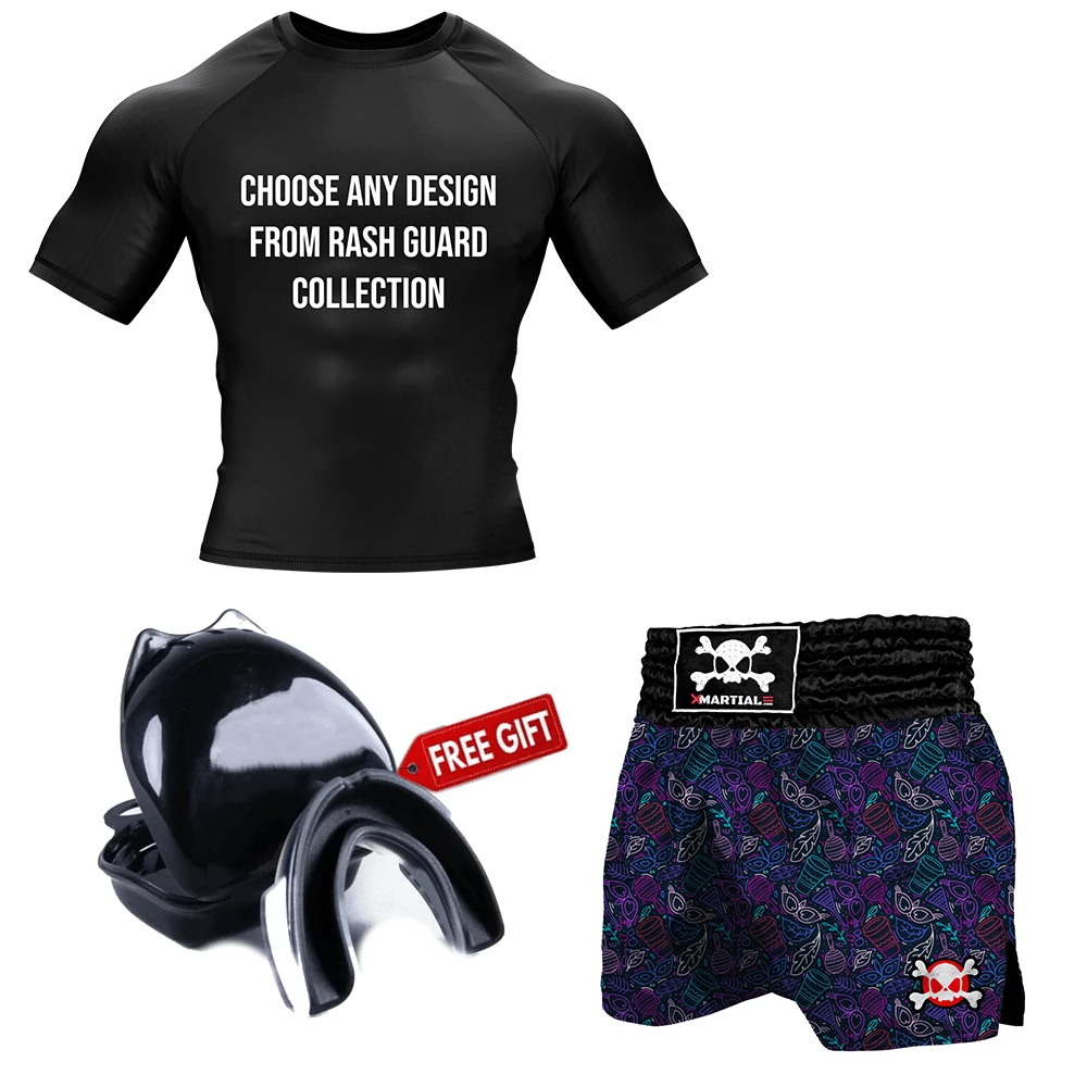 XMARTIAL Neon Carnival Muay Thai Gear BJJ Bundles (Best Deals) 7 XMARTIAL Neon Carnival Muay Thai Gear BJJ Bundles (Best Deals)