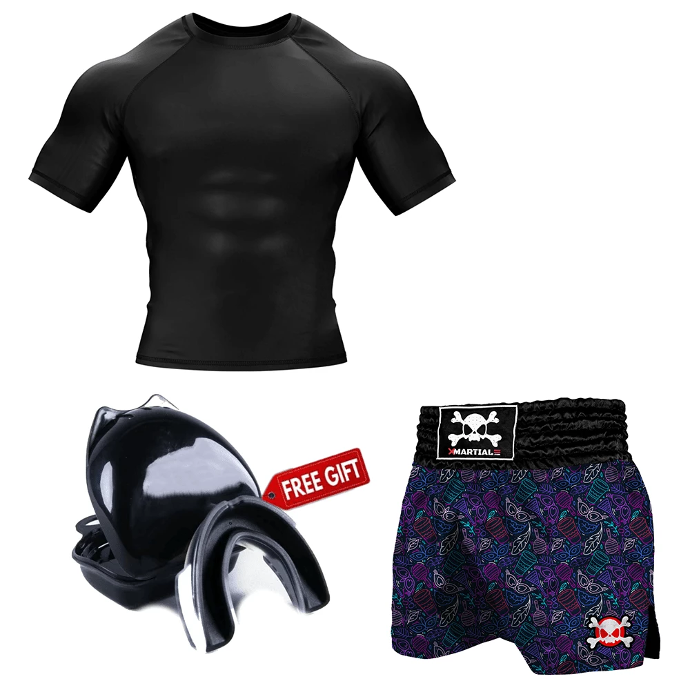 XMARTIAL Neon Carnival Muay Thai Gear BJJ Bundles (Best Deals) 3 XMARTIAL Neon Carnival Muay Thai Gear BJJ Bundles (Best Deals)