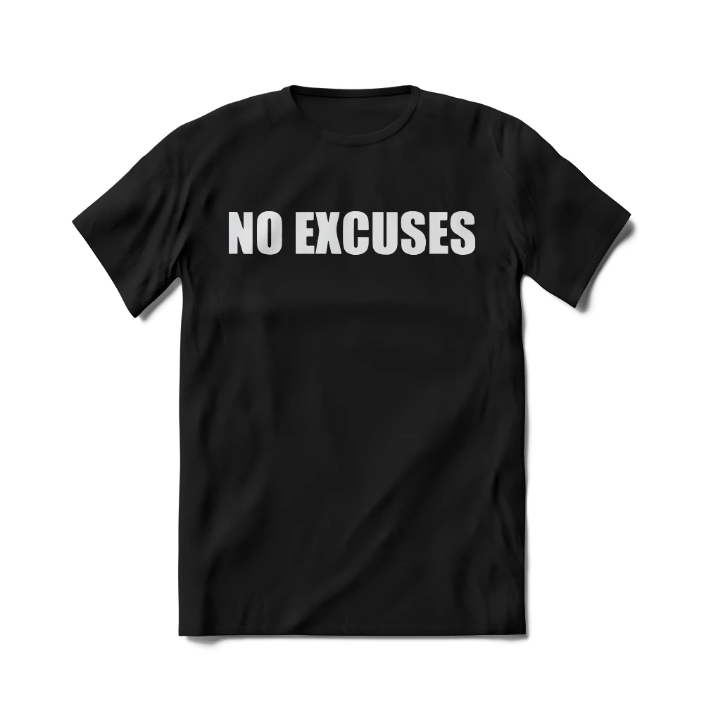 XMARTIAL Streetwear & Athletics No Excuses T-Shirt 3 XMARTIAL Streetwear & Athletics No Excuses T-Shirt