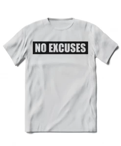 XMARTIAL Streetwear & Athletics No Excuses T-Shirt 6 XMARTIAL Streetwear & Athletics No Excuses T-Shirt