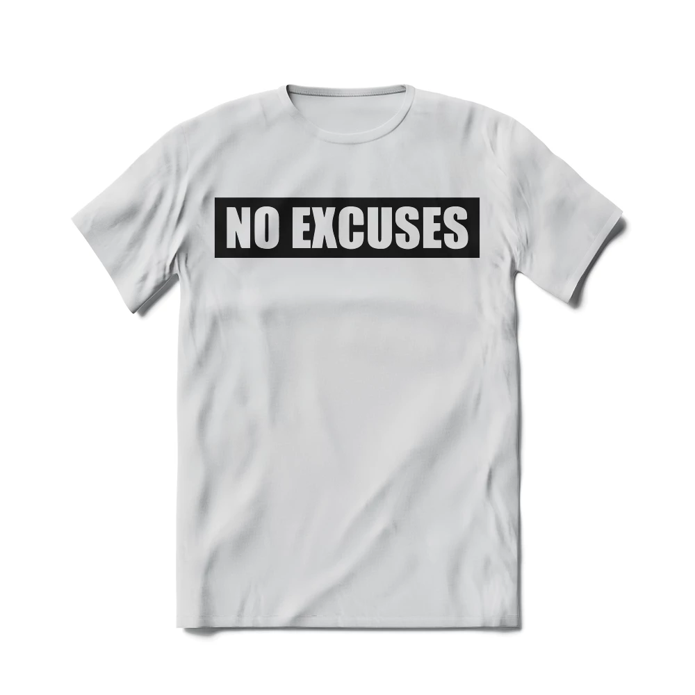 XMARTIAL Streetwear & Athletics No Excuses T-Shirt 4 XMARTIAL Streetwear & Athletics No Excuses T-Shirt