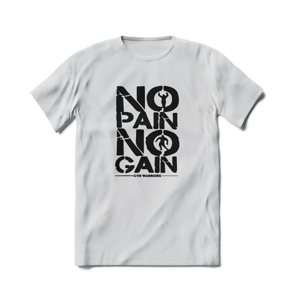 XMARTIAL No Pain No Gain T-Shirt Streetwear & Athletics 3 XMARTIAL No Pain No Gain T-Shirt Streetwear & Athletics