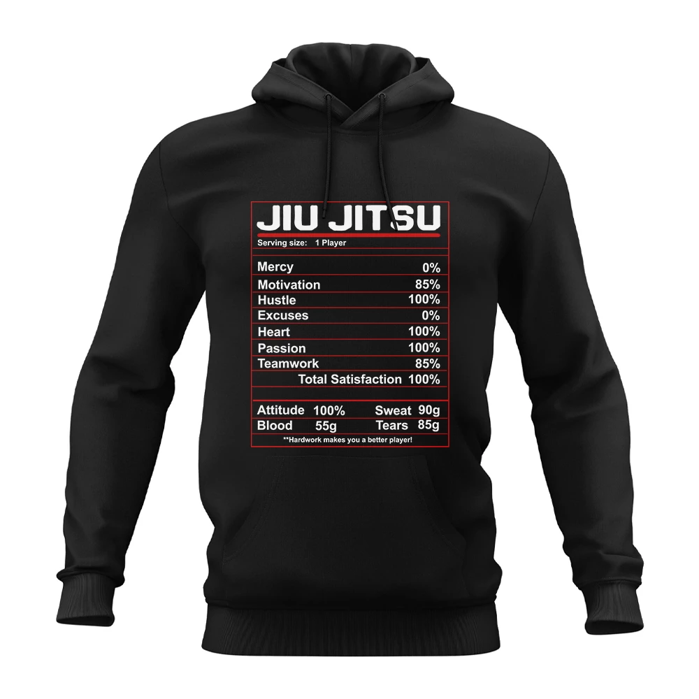 XMARTIAL BJJ Gear Nutrition Label BJJ Hoodie And Joggers 3 XMARTIAL BJJ Gear Nutrition Label BJJ Hoodie And Joggers