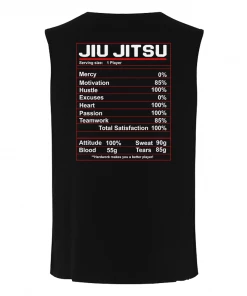 XMARTIAL Nutrition Label BJJ Tank Top