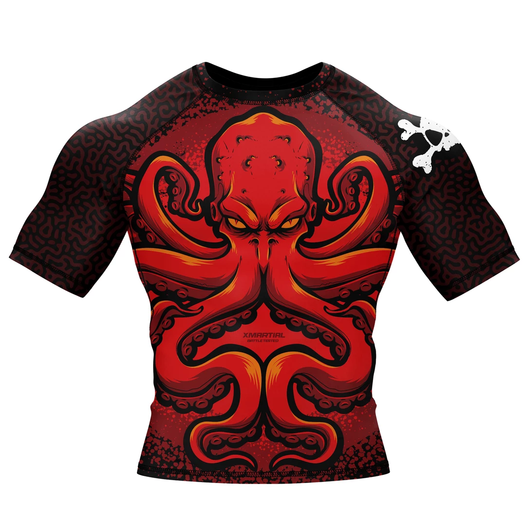 XMARTIAL Octopus Rash Guard Rash Guards 5 XMARTIAL Octopus Rash Guard Rash Guards