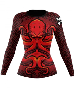XMARTIAL Octopus Women's Rash Guard Rash Guards