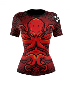 XMARTIAL Octopus Women's Rash Guard Rash Guards