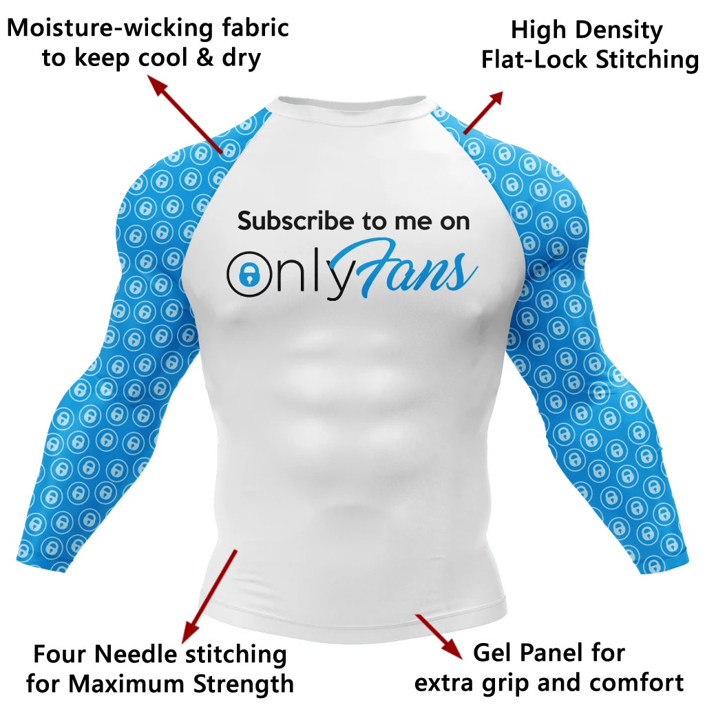 XMARTIAL Only Fans BJJ Rash Guard Rash Guards 4 XMARTIAL Only Fans BJJ Rash Guard Rash Guards