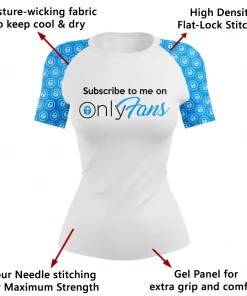 XMARTIAL Only Fans Women's Rash Guard
