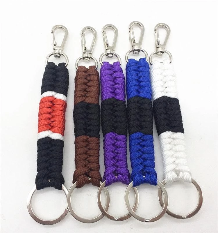 XMARTIAL BJJ Accessories OSS/BJJ Belt Paracord Keychain 8 XMARTIAL BJJ Accessories OSS/BJJ Belt Paracord Keychain