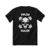XMARTIAL Streetwear & Athletics Pain X Gain T-Shirt