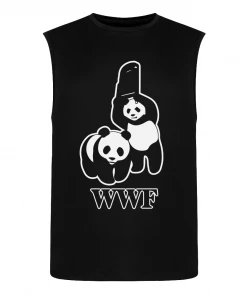 XMARTIAL Streetwear & Athletics Panda Chair Shot Tank Top