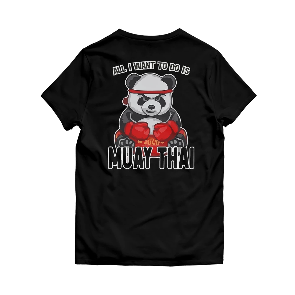 XMARTIAL Panda Man Muay T-Shirt 4 XMARTIAL Panda Man Muay T-Shirt