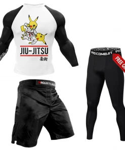 XMARTIAL BJJ Bundles (Best Deals) Pikachu Roll BJJ Fightwear Bundle