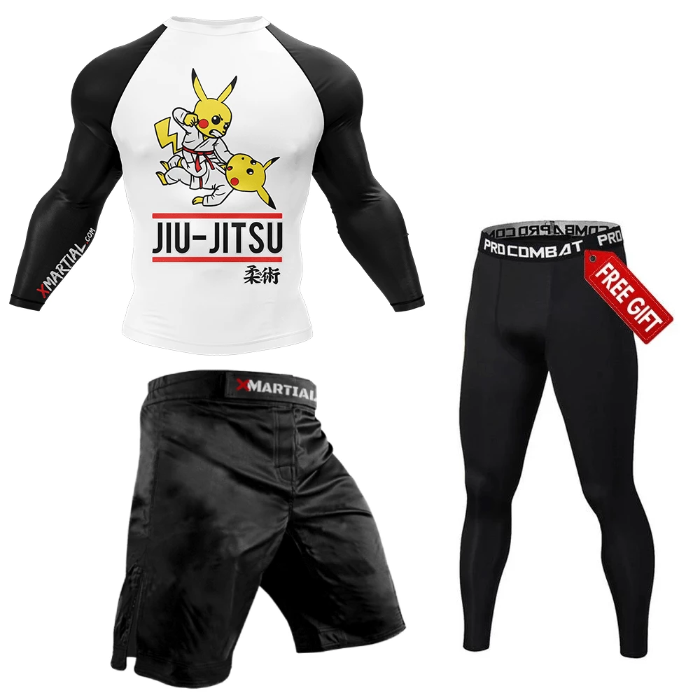 XMARTIAL BJJ Bundles (Best Deals) Pikachu Roll BJJ Fightwear Bundle 3 XMARTIAL BJJ Bundles (Best Deals) Pikachu Roll BJJ Fightwear Bundle